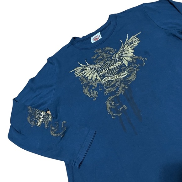 Authentic Harley Davidson - Women's Long Sleeve Shirt - Picture 3 of 13